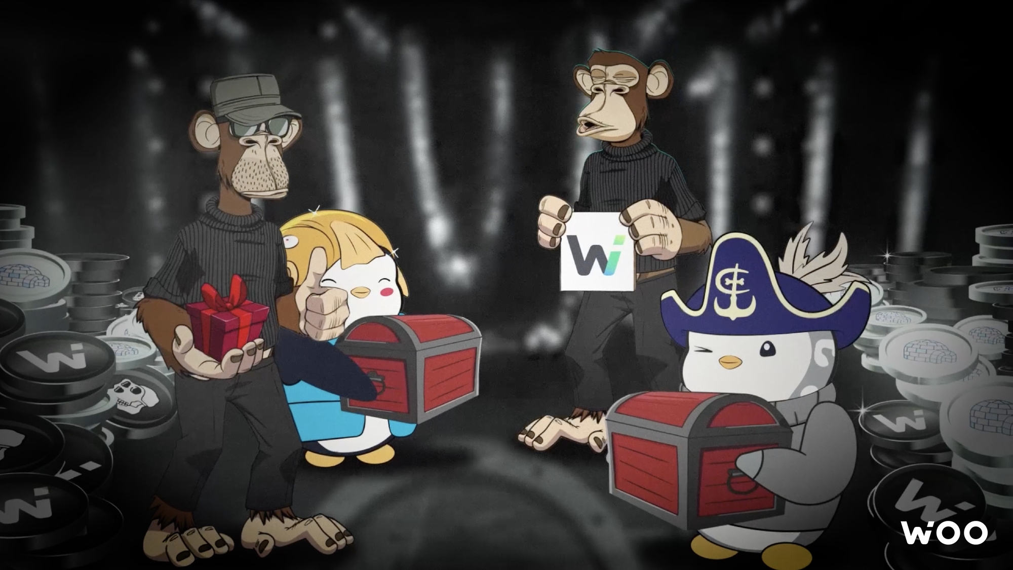 Fractionalized Pudgy Penguins and Bored Apes can now
                      be traded on a centralized exchange